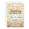 Elegant 80th Birthday Party Gold Glitter Lights