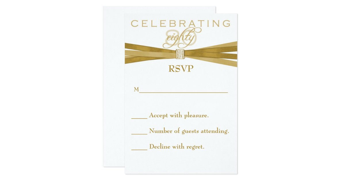 Party Invitations With Rsvp Cards 6