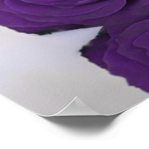 Elegant 8 Table Royal Purple Rose Seating Chart Zazzle