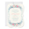 Elegant 90th Birthday Party Floral Watercolor