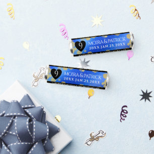 Elegant 9th Lapis Lazuli Wedding Anniversary Breath Savers® Mints
