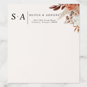 Elegant A7 Envelope Wedding Liner