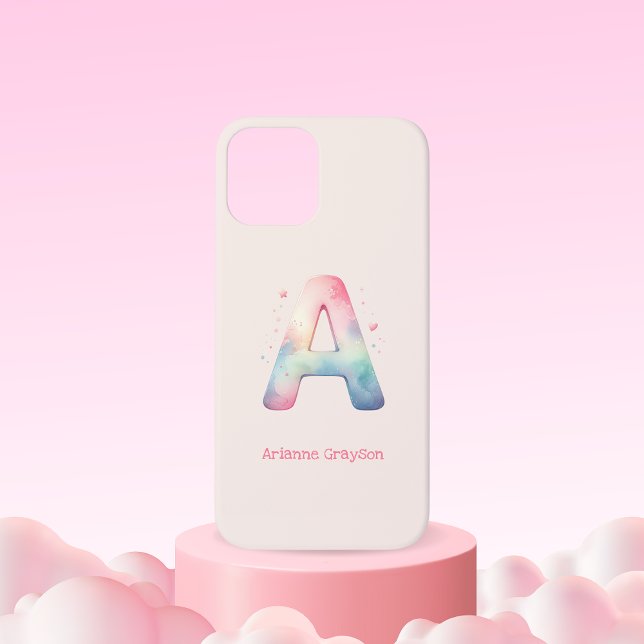 Elegant 'A' Monogram - Customizable Phone Case (Creator Uploaded)