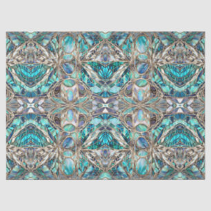 Elegant Abalone Pattern Decoupage Tissue Paper