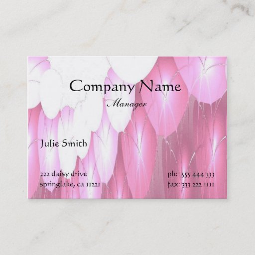 Customizable Elegant Abstract Business Card