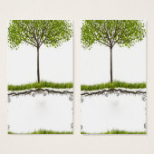 elegant abstract environmental card temp (Front & Back)