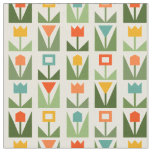 Elegant Abstract Floral Spring Pattern Fabric