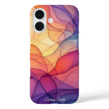 Elegant Abstract Flow Phone Case – Soft & Dreamy