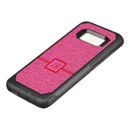 Elegant Abstract Flowers 8 OtterBox Commuter Samsung Galaxy S8 Case