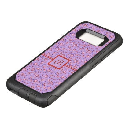 Elegant Abstract Flowers 9 OtterBox Commuter Samsung Galaxy S8 Case