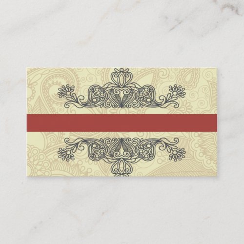 elegant abstract formal style business card temp