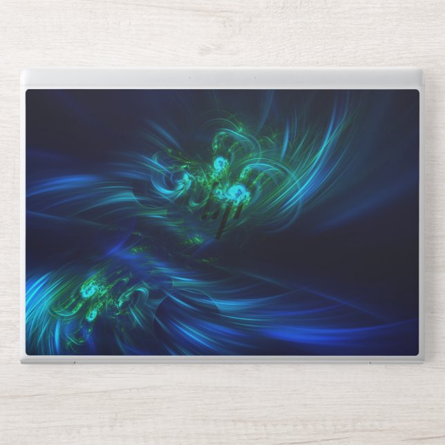 Elegant Abstract Fractal Art  HP Laptop Skin (Front)