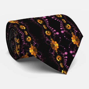 Elegant Abstract Geometry Neck Tie