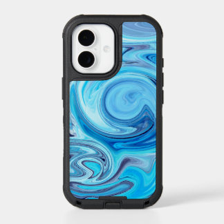 elegant abstract marble pattern iPhone 17 case