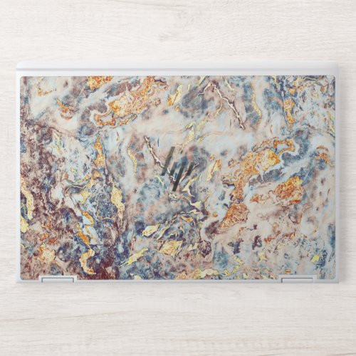 Elegant abstract marble texture HP laptop skin