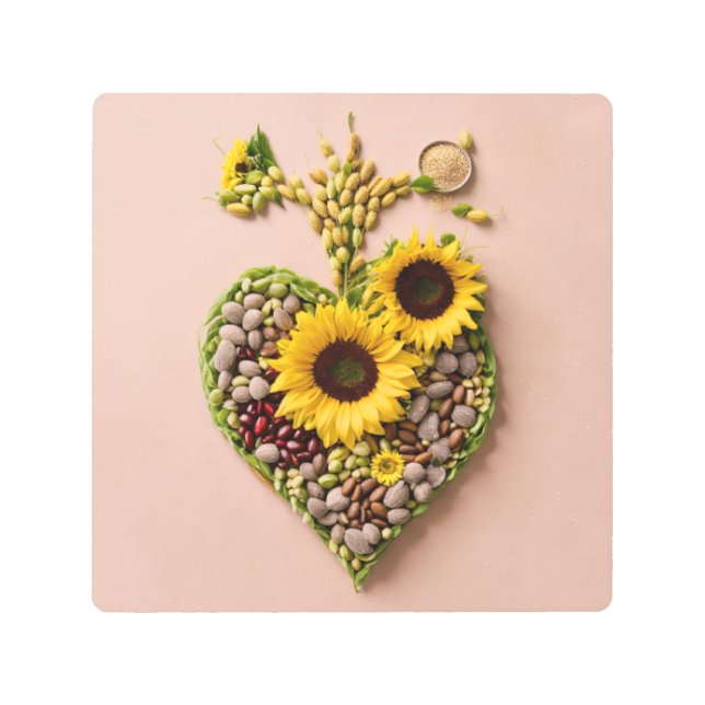 Elegant Abstract Metal Wall Art – Modern Home Déco (Front)