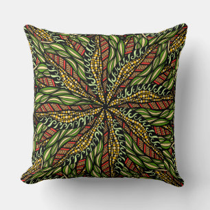 Elegant Abstract Nature Design Pillow
