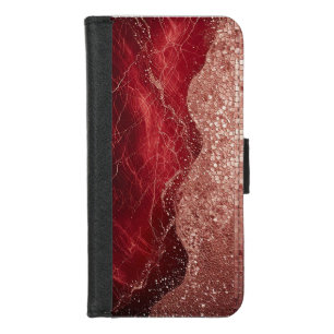 Elegant Abstract Painting iPhone 8/7 Wallet Case