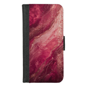 Elegant Abstract Painting iPhone 8/7 Wallet Case