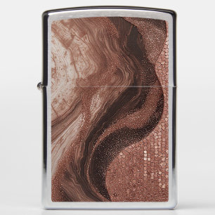 Elegant Abstract Painting Zippo Lighter