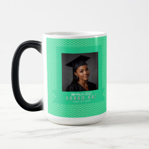 Elegant Abstract Pattern Graduation Gift Color Morph Mug
