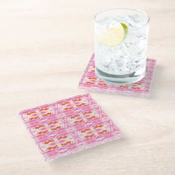 Elegant Abstract Pink Tie Dye Pattern 