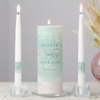 Elegant abstract sparkling ocean beach wedding