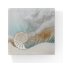 Elegant Abstract Wave and Shell  - See Angles ...