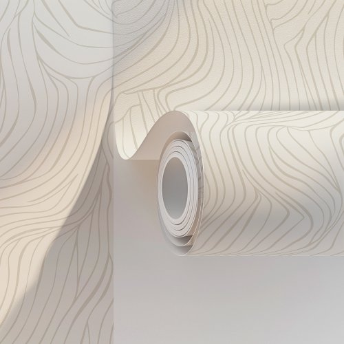 Elegant Abstract Waves Wallpaper Peel & Stick Elegant Abstract Waves Wallpaper Peel & Stick