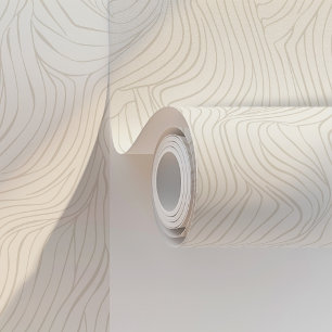 Elegant Abstract Waves Wallpaper Peel & Stick Wallpaper