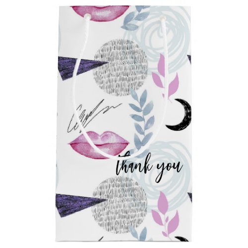 Elegant Abstract Wedding Favor Gift Bag