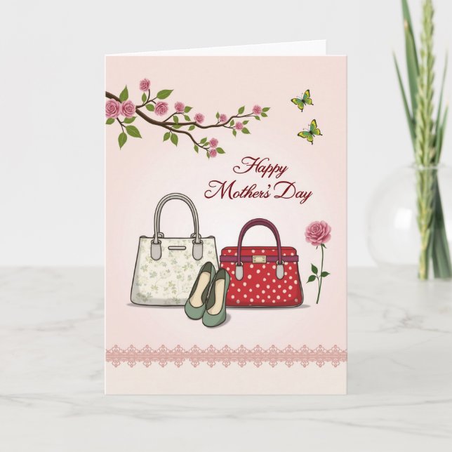 Elegant Accessories Mothers Day Card (Front)