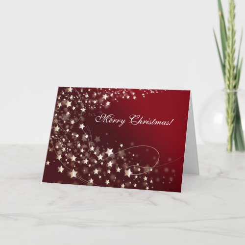 Elegant Add Your Message Corporate Christmas Card