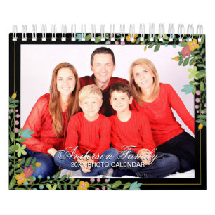 Elegant Add Your Own Photo 2-Page 2026 Calendar
