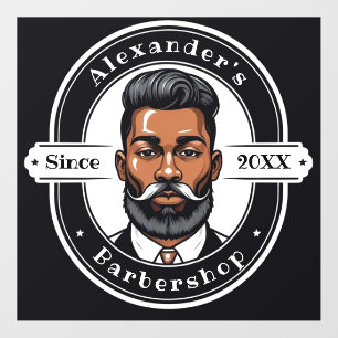 Elegant African American Man Floor Decals