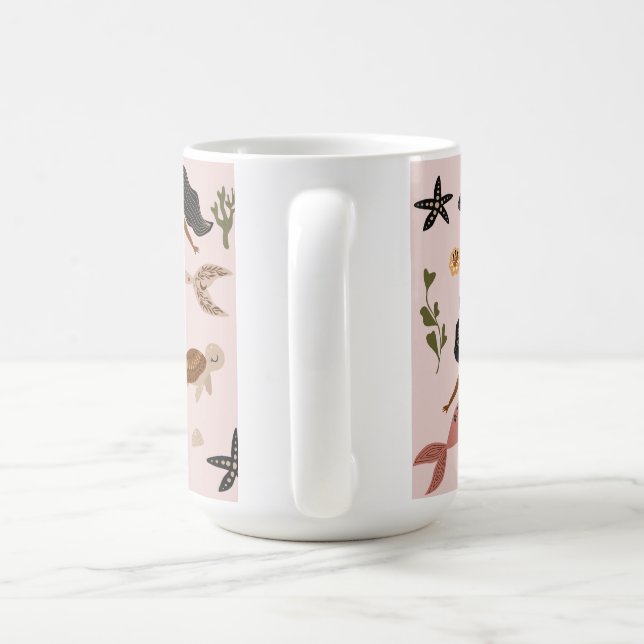 Elegant African American Mermaid Mug