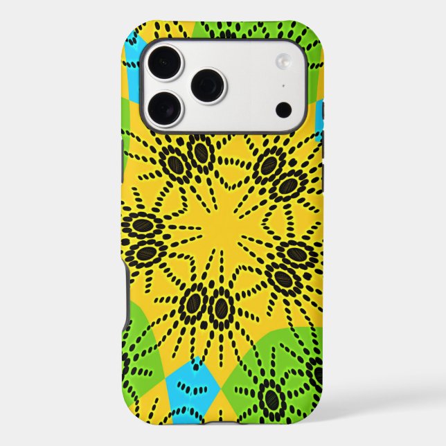 Elegant African-Inspired Spider Traditional Motif  Case-Mate iPhone Case (Back)