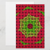 Elegant African Lovely Woven vector print pattern (Front/Back)