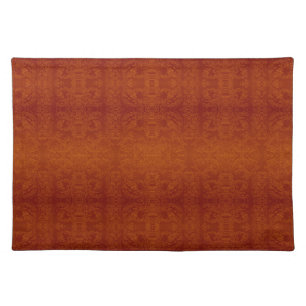 Elegant African Terracotta Cloth Placemat