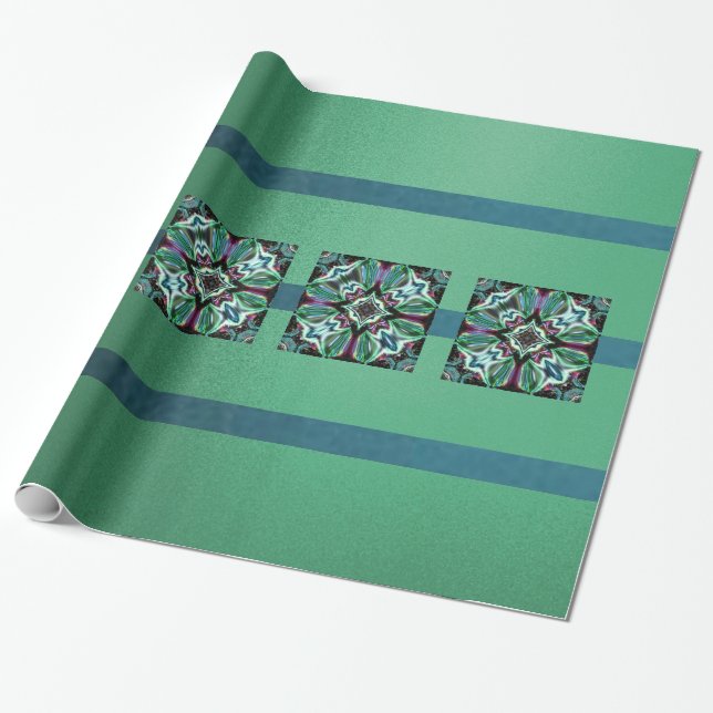 Elegant Allure Wrapping Paper-MVB Design 3 Paper (Unrolled)