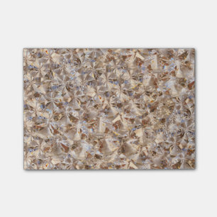 Elegant Amber Crystals Decor Post-it Notes