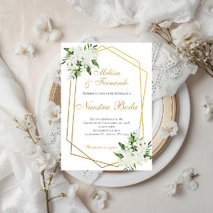 Elegant American Wedding Invitation