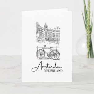Elegant Amsterdam Netherlands Nederland Holland So Card