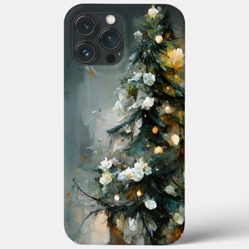 Elegant and Artistic Christmas Tree iPhone 13 Pro Max Case