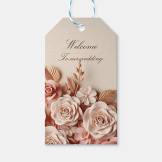 Elegant and Attractive 3D gift tag