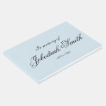 [ Thumbnail: Elegant and Basic Sympathy Guestbook ]