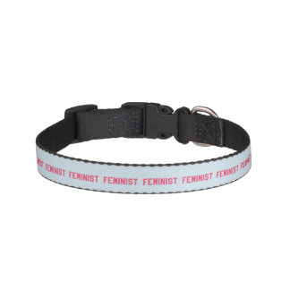 Elegant and Beautiful Typography || Feminist Pet Collar