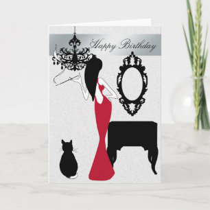 Elegant and Chic Birthday Card