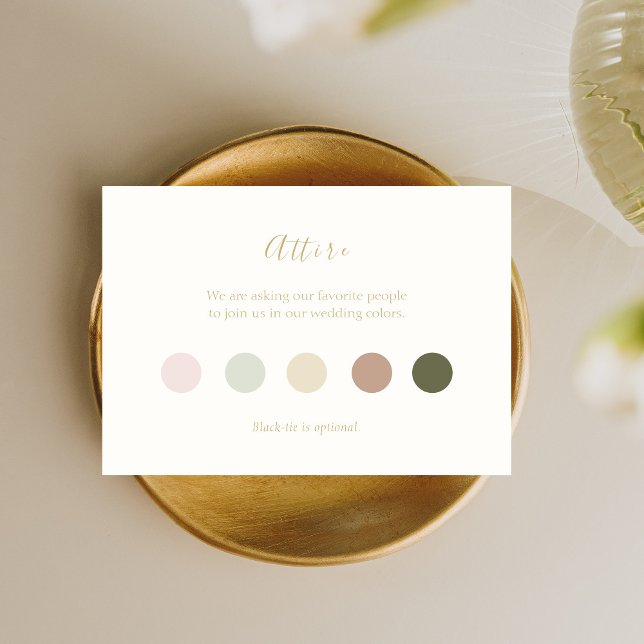 Elegant and Chic Pastels Attire Card (Creator Uploaded)