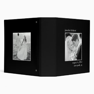 Elegant And Classic Wedding Photo Album Binder